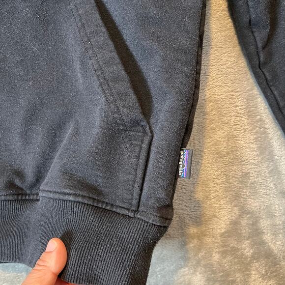 Patagonia Black Fitz Roy Horizons Uprisal Hoodie Size XS‎ - Picture 6 of 7